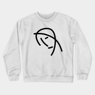 Abstract face Crewneck Sweatshirt